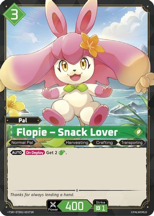 Flopie - Snack Lover (TSR) -  ETD02-003TSR - TSR