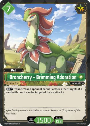 Broncherry - Brimming Adoration (TSR) -  ETD02-006TSR - TSR