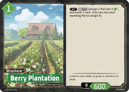 Berry Plantation -  ETD02-008 - TD