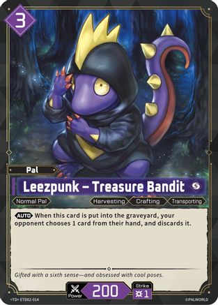 Leezpunk - Treasure Bandit -  ETD02-014 - TD
