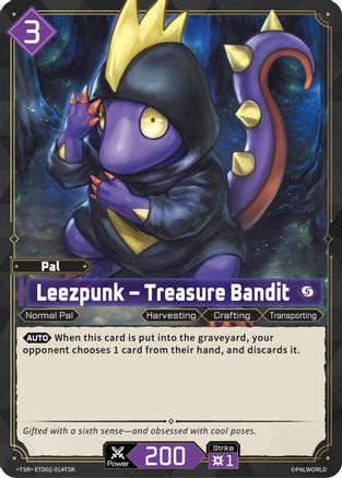 Leezpunk - Treasure Bandit (TSR) -  ETD02-014TSR - TSR