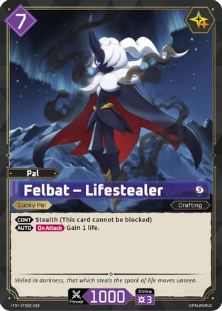Felbat - Lifestealer -  ETD02-018 - TD