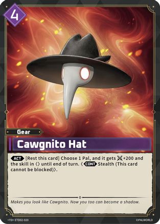 Cawgnito Hat -  ETD02-020 - TD