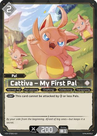 Cattiva - My First Pal -  ETD02-023 - TD