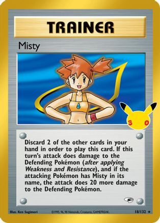 Misty - 018/132 - Classic Collection - Holofoil