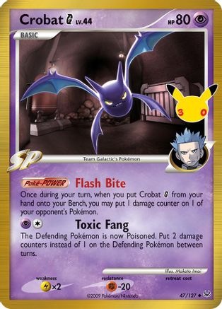 Crobat G - 047/127 - Classic Collection - Holofoil