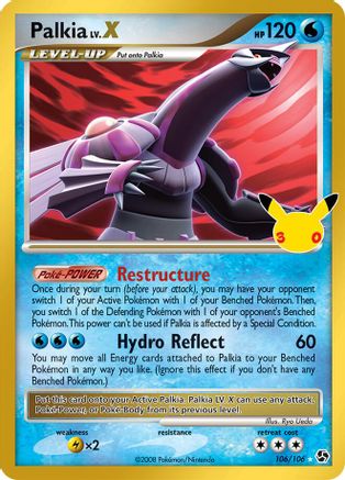 Palkia LV.X - 106/106 - Classic Collection - Holofoil