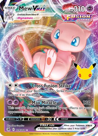 Mew VMAX - 114/264 - Classic Collection - Holofoil