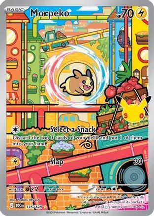 Morpeko - 135/128 - Illustration Rare - Holofoil