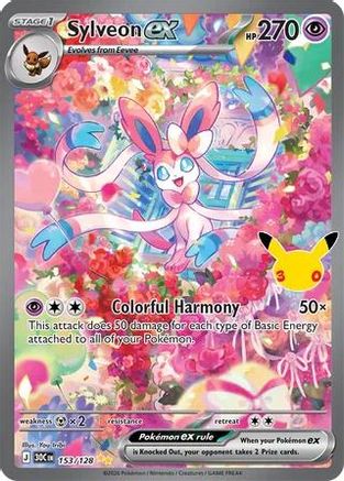 Sylveon ex - 153/128 - Special Illustration Rare - Holofoil