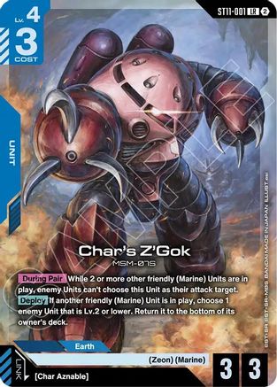 Char's Z'Gok - ST11-001 - LR