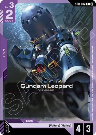 Gundam Leopard - ST11-007 - C