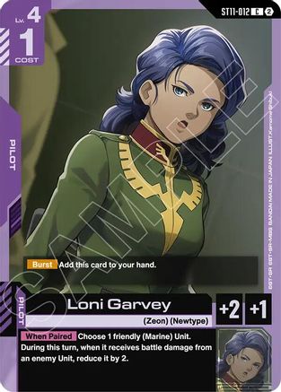 Loni Garvey - ST11-012 - C