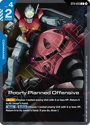 Poorly Planned Offensive - ST11-013 - C