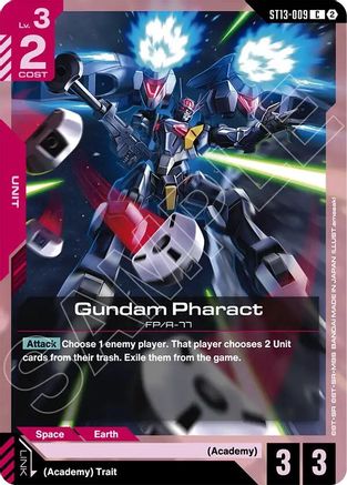 Gundam Pharact - ST13-009 - C