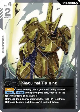 Natural Talent - ST14-013 - C