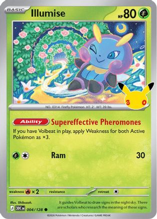 Illumise - 004/128 - Common - Holofoil