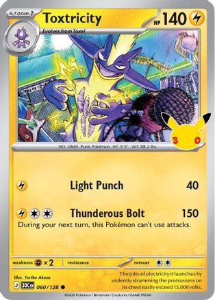 Toxtricity - 060/128 - Common - Holofoil