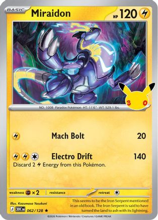 Miraidon - 062/128 - Rare - Holofoil