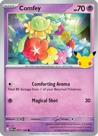 Comfey - 077/128 - Common - Holofoil