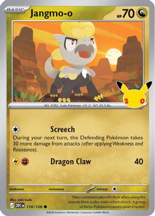 Jangmo-o - 110/128 - Common - Holofoil