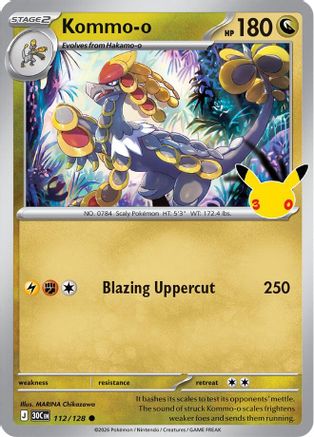 Kommo - 112/128 - Common - Holofoil