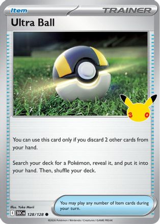 Ultra Ball - 128/128 - Common - Holofoil
