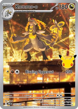 Kommo - 143/128 - Illustration Rare - Holofoil