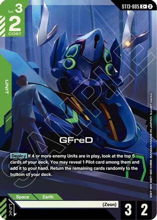GFreD (C+) - ST13-005 - C+