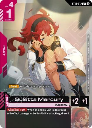 Suletta Mercury (C+) - ST13-012 - C+