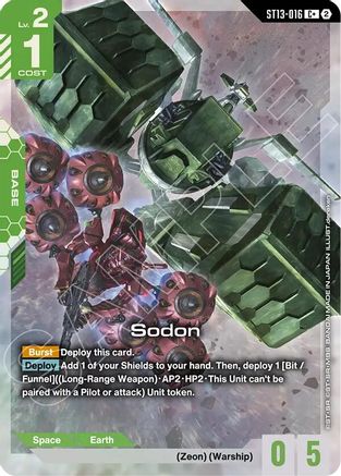 Sodon (C+) - ST13-016 - C+