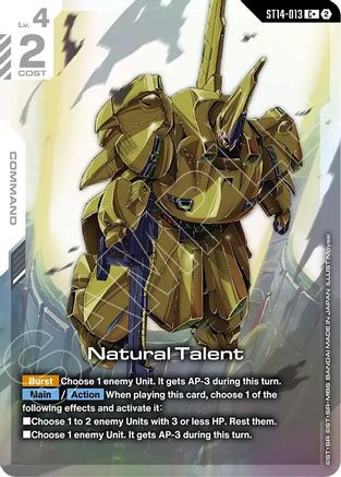 Natural Talent (C+) - ST14-013 - C+