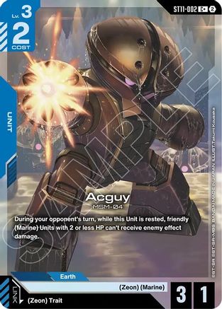 Acguy (C+) - ST11-002 - C+