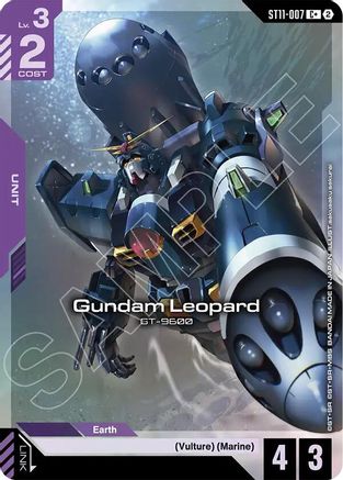 Gundam Leopard (C+) - ST11-007 - C+