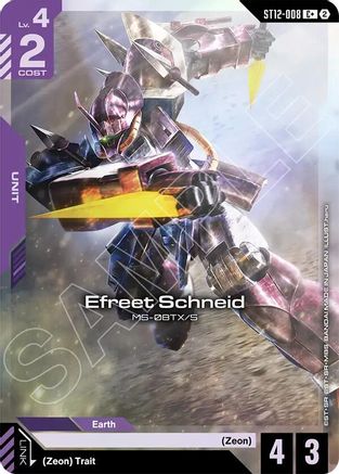 Efreet Schneid (C+) - ST12-008 - C+