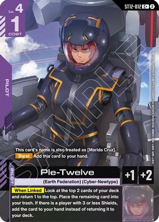 Ple-Twelve (C+) - ST12-012 - C+