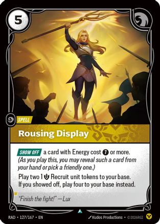 Rousing Display (127/167) - Radiance