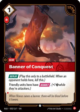 Banner of Conquest (002/167) - Radiance