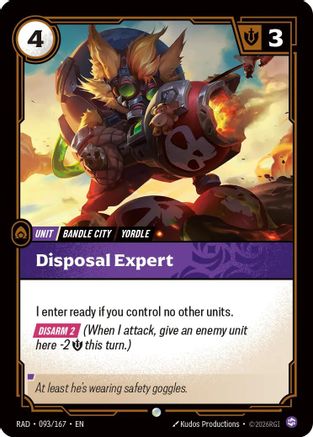 Disposal Expert (093/167) - Radiance