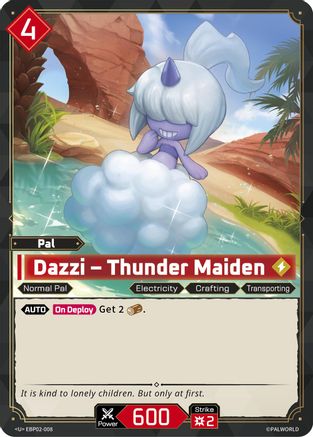 Dazzi - Thunder Maiden -  EBP02-008 - Uncommon