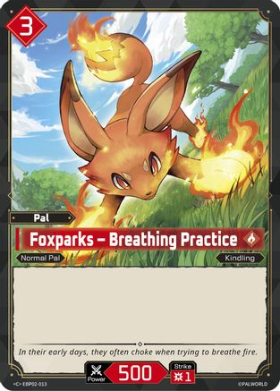 Foxparks - Breathing Practice -  EBP02-013 - Common