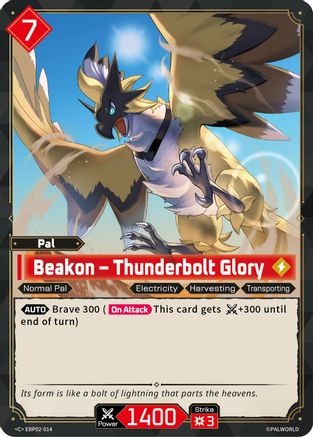 Beakon - Thunderbolt Glory -  EBP02-014 - Common