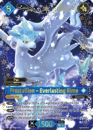 Frostallion - Everlasting Rime (SSP) -  EBP02-025SSP - Super Special Parallel