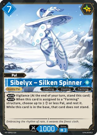 Sibelyx - Silken Spinner -  EBP02-028 - Rare
