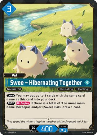 Swee - Hibernating Together -  EBP02-034 - Common