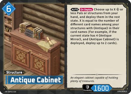 Antique Cabinet -  EBP02-039 - Rare
