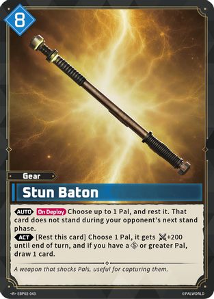 Stun Baton -  EBP02-043 - Rare