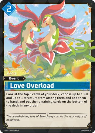 Love Overload (SR) -  EBP02-047SR - Super Rare