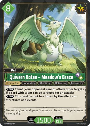 Quivern Botan - Meadow's Grace -  EBP02-054 - Rare