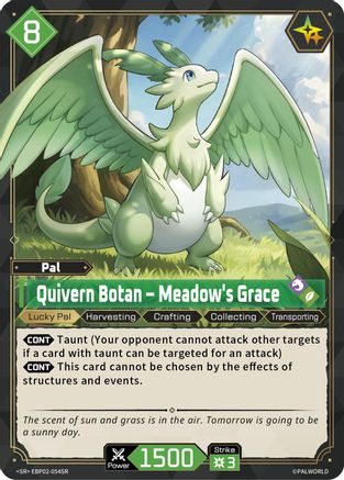 Quivern Botan - Meadow's Grace (SR) -  EBP02-054SR - Super Rare
